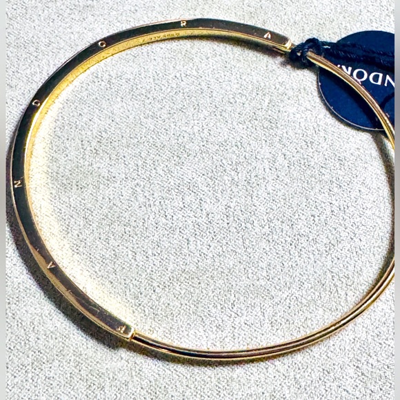 Pandora Signature Closed ID Bangle (Gold) - Picture 5 of 13